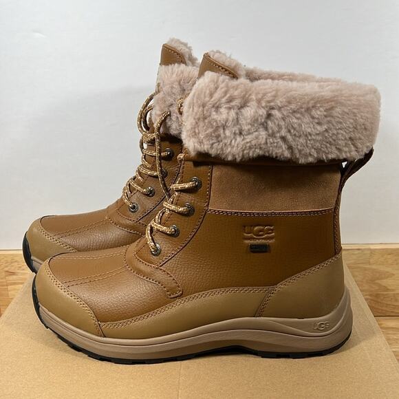 NEW UGG 7 Women's Chestnut Adirondack Waterproof Wool Blend Insulated … - Picture 6 of 13